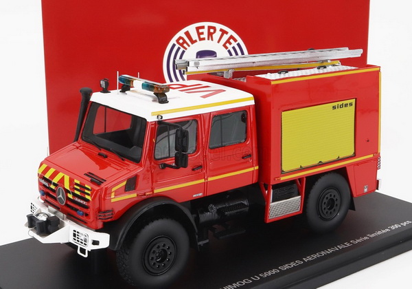 mercedes-benz unimog u5000 sides pompier vip aéronavale ALERTE0139 Модель 1:43