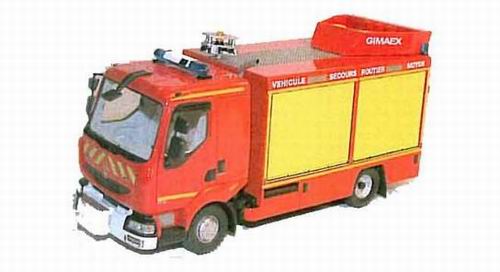 Модель 1:43 Renault Midlum VSR Moyen Gimaex Pompiers 59