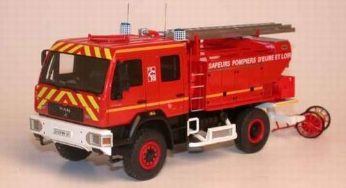 Модель 1:43 MAN CCR Massias Pompiers Eure et Loir