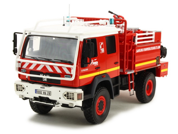 Модель 1:43 MAN 18.220 CCF Sides Pompiers S.D.I.S. 28