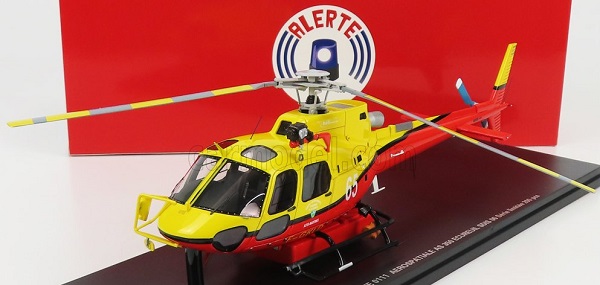 AEROSPATIALE - AS 350 ECUREUIL HELICOPTER SDIS 06 Sapeurs Pompiers ALERTE0111 Модель 1:43