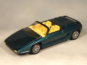 Модель 1:43 Lamborghini Athon Bertone - green met (KIT)