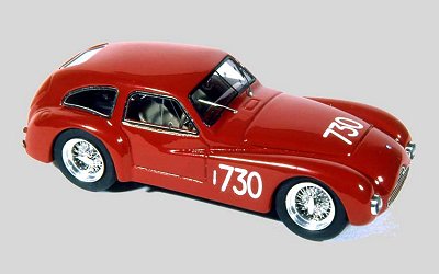 Модель 1:43 Alfa Romeo 6C 2500 Competizione №730 Mille Miglia (Juan Manuel Fangio - Zanardi)