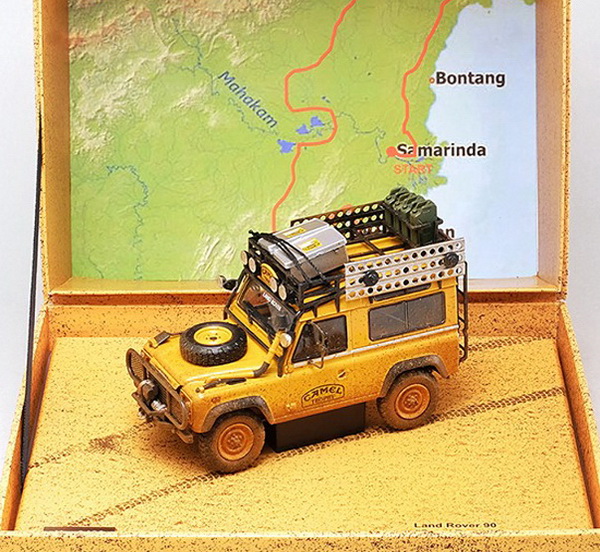 Модель 1:43 Land Rover 90 «Camel Trophy Borneo» (gift box) (Dirty Version)