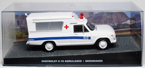 Модель 1:43 Chevrolet C-10 Ambulance - James Bond 007 «Moonraker»