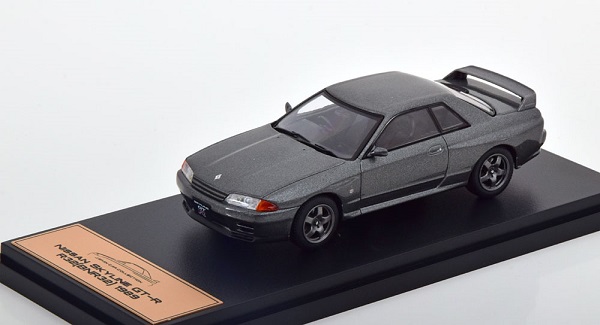 Nissan Skyline GT-R R32 BNR32 - 1989 - Grey met. J100294 Модель 1:43