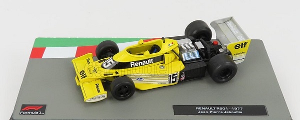 Модель 1:43 Renault F1 RS01 №15 SEASON (JEAN PIERRE JABOUILLE)