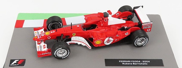 Модель 1:43 Ferrari F2004 N 2 SEASON 2004 RUBENS BARRICHELLO