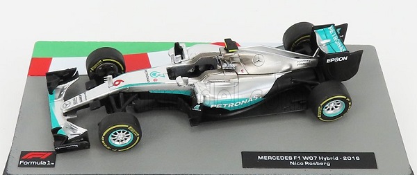 Модель 1:43 Mercedes GP - F1 W07 Hybrid AMG PETRONAS №6 WORLD CHAMPION (NICO ROSBERG)