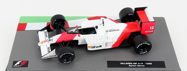 Модель 1:43 McLaren - F1 MP4/4 HONDA N 12 AYRTON SENNA SEASON 1988 WORLD CHAMPION