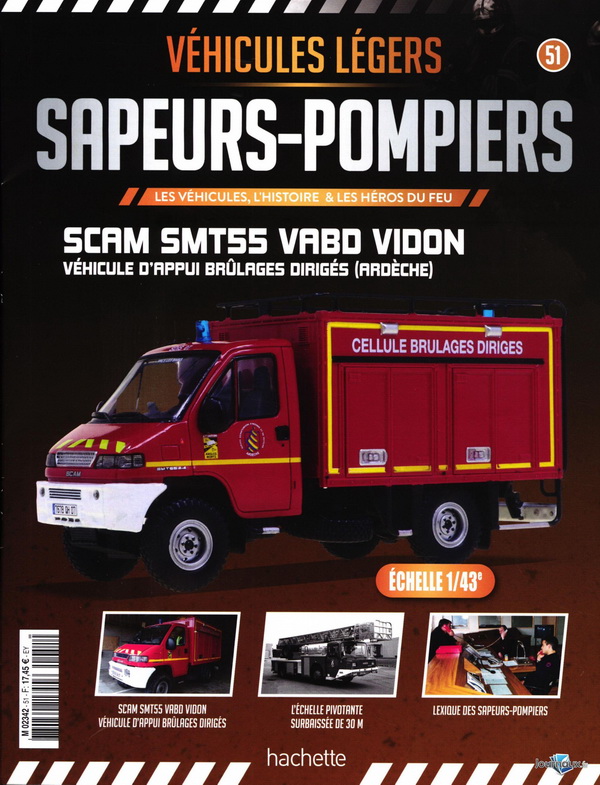 SCAM SMT55 VABD VIDON - Véhicule d'appui brûlages dirigés (Ardèche)