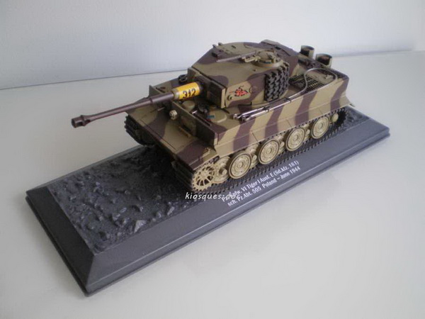 panzer vi tiger - серия «chars de combat de la seconde guerre mondiale» №1 (с журналом) M2611-1 Модель 1:43