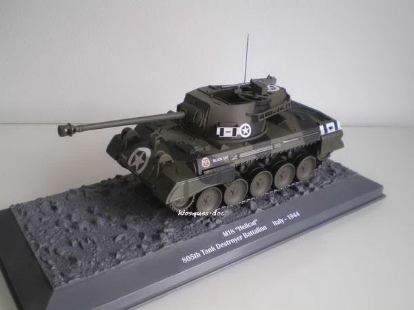 m18 hellcat gun motor carriage - серия «chars de combat de la seconde guerre mondiale» №25 (с журналом) M2611-25 Модель 1:43