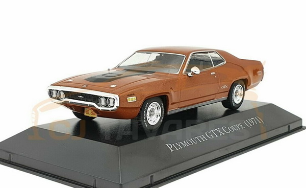 Plymouth GTX (1971) - "American Cars" № 55 M3730-55 Модель 1:43