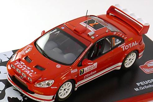Модель 1:43 Peugeot 307 WRC №7 Rallye Monte-Carlo (Marcus Gronholm - Timo Rautiainen)