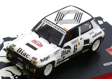 Модель 1:43 Renault 5 Turbo №6 Rallye Monte-Carlo (Jean-Luc Therier - Michel Vial)