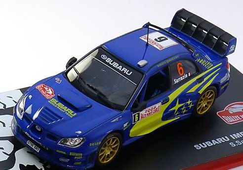Модель 1:43 Subaru Impreza WRC №6 Rallye Monte-Carlo (Stephane Sarrazin - Stephane Prevot)