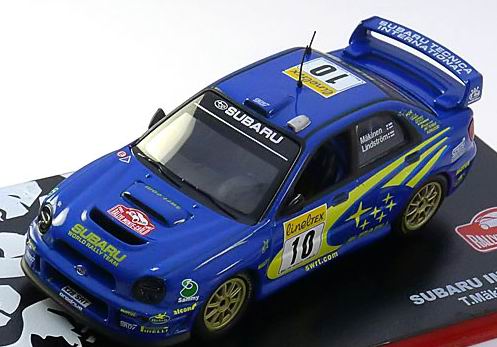 Модель 1:43 Subaru Impreza WRC №10 Rallye Monte-Carlo (Tommi Antero Makinen - Kaj Lindstrom)