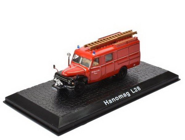 Модель 1:72 Hanomag L28 LF8 Fire Brigade - red
