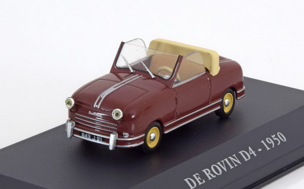 Модель 1:43 De Rovin D4 1950