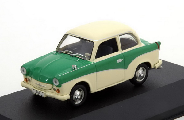 trabant p50 1957-1962 - green/beige A71133 Модель 1:43