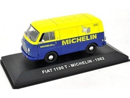 fiat 1100t "michelin" 1962 yellow/blue AF011 Модель 1:43