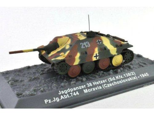 jagdpanzer 38 hetzer (sd.kfz.138/2) pz.jg.abt.744 moravia (czechoslovakia) AM-71 Модель 1:72