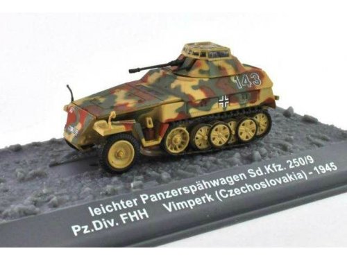 sd.kfz. 250/9 pz.div. fhh vimperk (czechoslovakia) AM-84 Модель 1:72