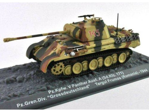 Модель 1:72 Pz.Kpfw.V «Panther» Ausf. A (Sd.Kfz.171) Pz.Gren.Div.«Grossdeutschland» Targul Frumos (Romania)