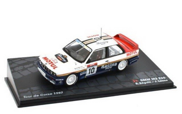 Модель 1:43 BMW M3 (E30) №10 B.Béguin/J.Lenne победитель Rally Tour De Corse 1987