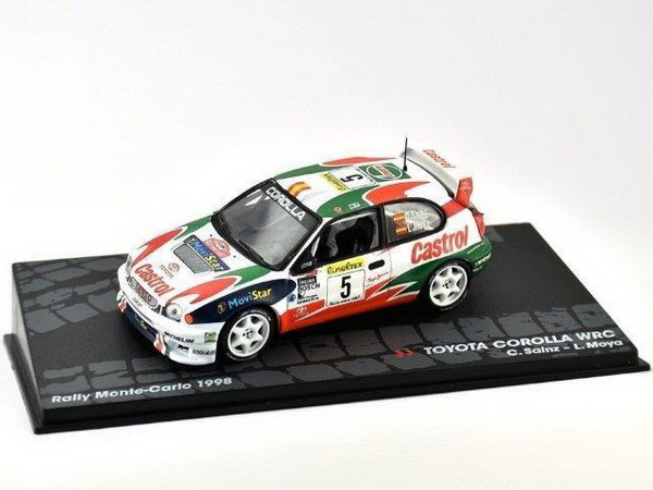 Модель 1:43 Toyota Corolla WRC №5 «Castrol» Winner Rally Monte-Carlo (C.Sainz - L.Moya)