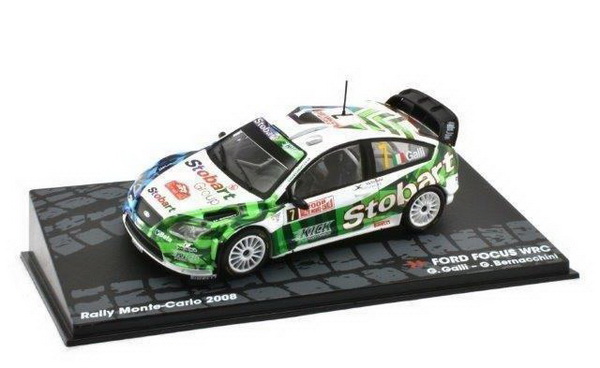 Модель 1:43 Ford Focus WRC №7 Rally Monte-Carlo (Gigi Galli - Giovanni Bernacchini)