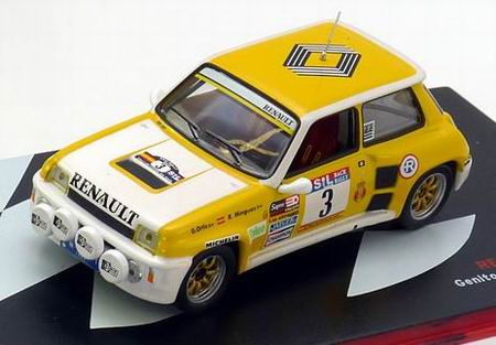 Модель 1:43 Renault 5 Turbo №3 Rally Race (Manuel Ortiz - Ramon Minguez)