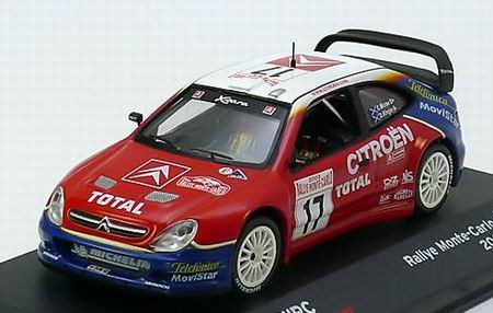 Модель 1:43 Citroen Xsara WRC №17 Rallye Monte-Carlo (Colin McRae - Derek Ringer)