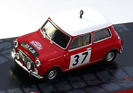 Модель 1:43 Mini Cooper S №37 Rallye Monte-Carlo (Paddy Hopkirk - Henry Liddon)