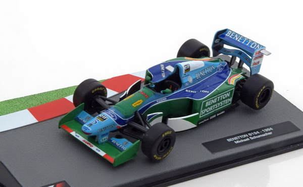 Модель 1:43 Benetton Ford B194 №5 World Champion (Michael Schumacher) (Altaya F1 Collection)