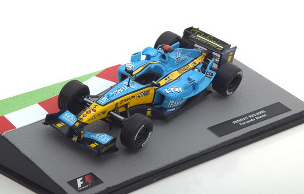 Модель 1:43 Renault R25 №5 World Champion (Fernando Alonso) (Altaya F1 Collection)