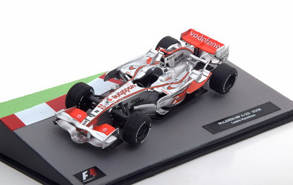 Модель 1:43 McLaren Mercedes MP4/23 №22 World Champion (Lewis Hamilton) (Altaya F1 Collection)