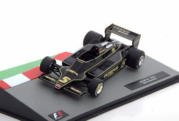 Модель 1:43 Lotus Ford 79 №5 «Olympus» World Champion (Mario Andretti) (Altaya F1 Collection)