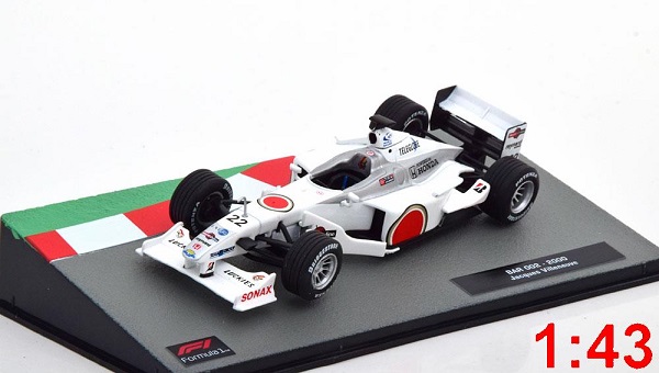 Модель 1:43 B.A.R. Honda 002 №22 (Jacques Villeneuve)