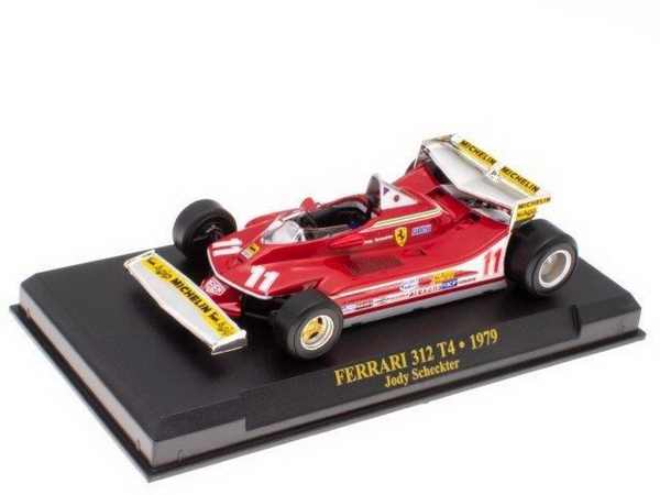 ferrari 312 t4 №11 world champion (jody david scheckter) F1B014 Модель 1:43