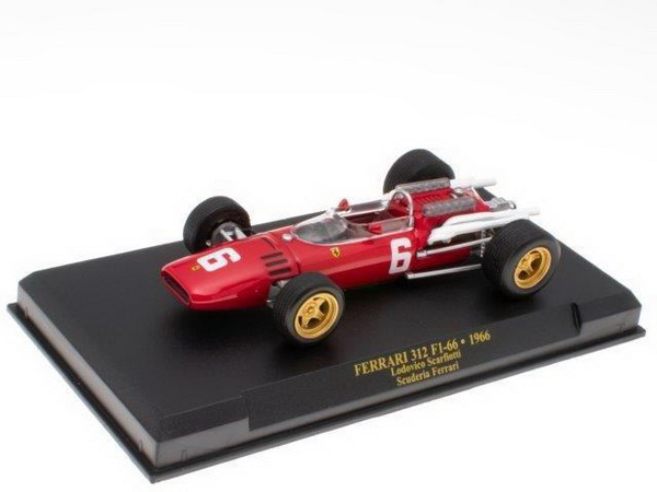 Модель 1:43 Ferrari 312 F1 №6 Winner Italian GP (Lodovico Scarfiotti)