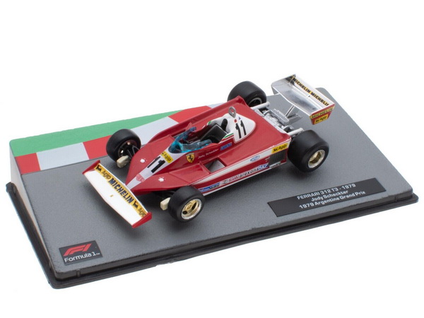 FERRARI 312 T3 #11 "Scuderia Ferrari" Jody Scheckter победитель GP Argentine Чемпион мира 1979