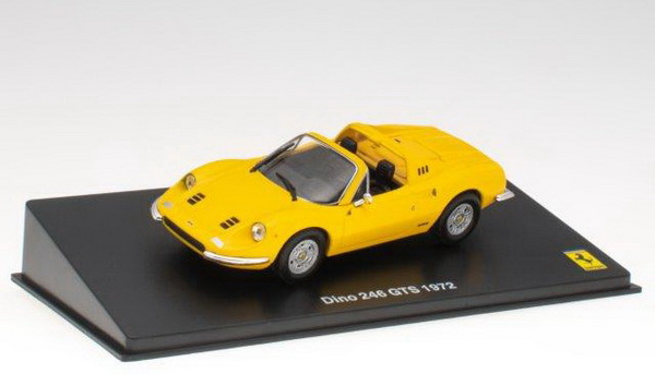 FERRARI Dino 246 GTS 1972 Yellow