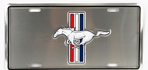 FUNNY METAL PLATE - FORD MUSTANG LOGO (cm.30 X Alt.HEIGHT cm.15)