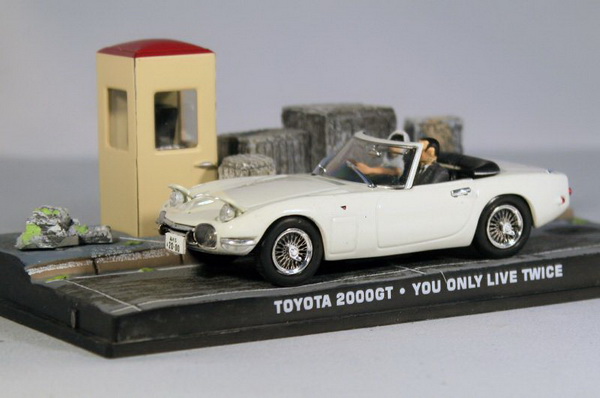 Модель 1:43 Toyota 2000GT - James Bond 007 «You Only Live Twice» - white