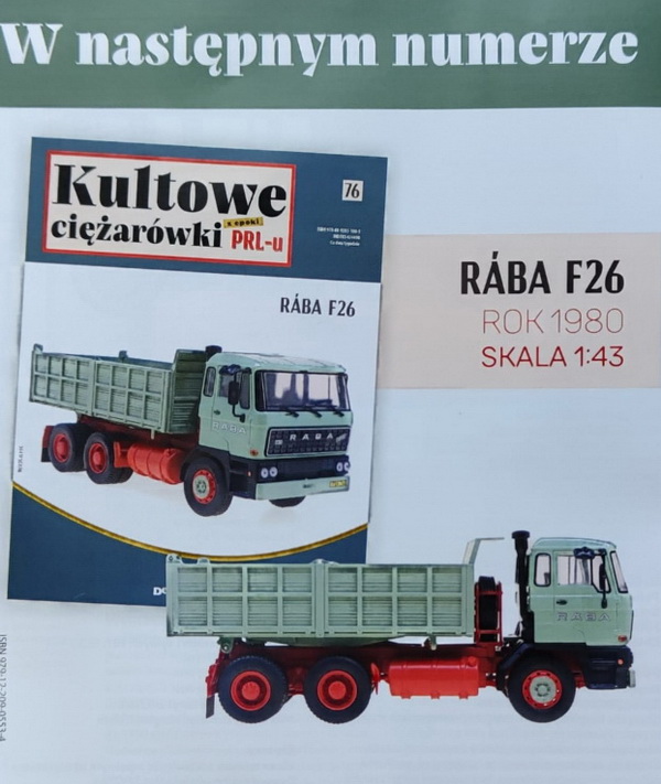 RABA F26, Kultowe Ciezarowki PRL-u 76