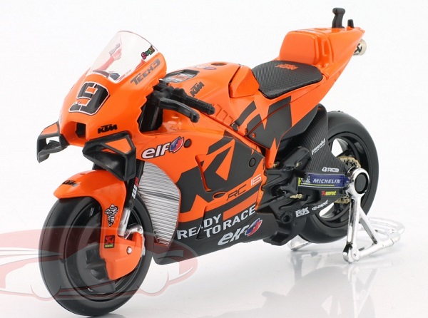 Модель 1:18 Danilo Petrucci 2021 - KTM RC16 из серии Porte-Revue Moto GP