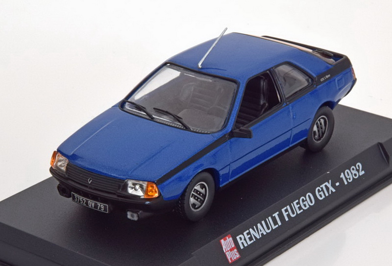 Модель 1:43 Renault Fuego GTX - blue