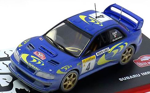 Модель 1:43 Subaru Impreza WRC №4 Rallye Monte-Carlo (Piero Liatti - Fabrizia Pons)